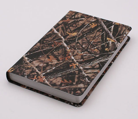 NIV Outdoorsman Bible-Lost Camo Edition (Comfort Print)-Woods Print Camo Leathersoft