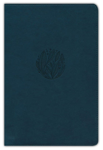 NIV Thinline Reference Bible/Large Print (Comfort Print)-Teal Leathersoft Indexed