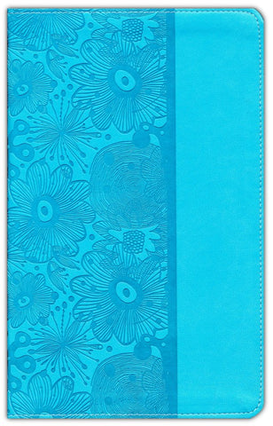 NKJV Teen Study Bible-Caribbean Blue Duotone LIMITED QUANTITIES AVAILABLE