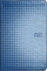 NIrV Backpack Bible-Blue/Silver Leathersoft
