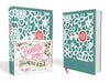 NIV Beautiful Word Coloring Bible For Girls-Teal Leathersoft Hundreds Of Verses To Color