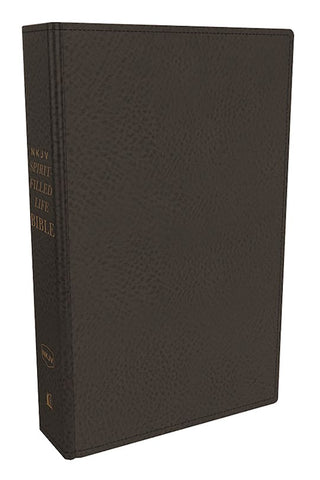 KJV Spirit-Filled Life Bible (Third Edition) (Comfort Print)-Black Genuine Leather