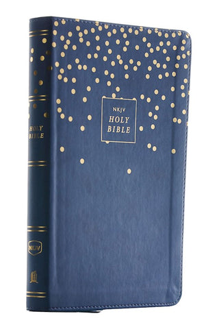 NKJV Thinline Bible/Youth Edition (Comfort Print)-Teal Leathersoft Youth Edition
