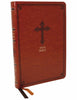 KJV Thinline Bible/Large Print (Comfort Print)-Chestnut Leathersoft Holy Bible