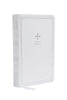 NRSV Catholic Bible, Gift Edition, Comfort Print, Leathersoft, White
