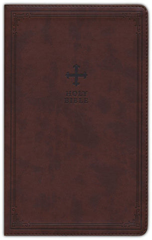 NRSV Catholic Bible, Gift Edition, Comfort Print, Leathersoft, Brown