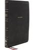 NKJV Deluxe Large Print Thinline Reference Bible (Comfort Print)-Black Leathersoft Indexed --- Limited Quantities