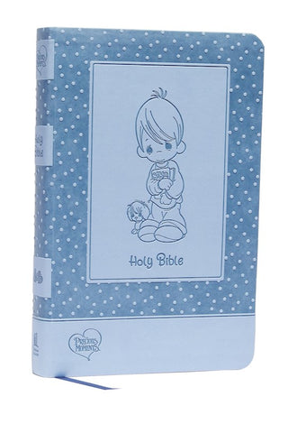 ICB Precious Moments Bible-Blue Leathersoft International Children's Bible