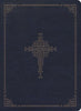 Ancient Faith Study Bible-Navy LeatherTouch CSB