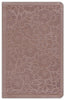 KJV Personal Size Bible-Rose Gold LeatherTouch