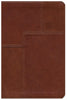NLT Every Man's Bible-Deluxe Messenger Edition Burnt Khaki