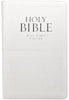KJV White Standard Indexed Bible Textured