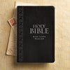 KJV Standard Indexed Bible Black Textured