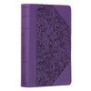 KJV Holy Bible Giant Print Purple Floral LIMITED QUANTITIES AVAILABLE