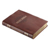 KJV Super Giant Print Bible-Brown LuxLeather