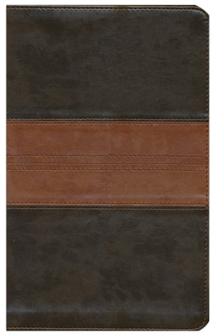 ESV Personal Reference Bible-Deep Brown/Tan Trail Design TruTone