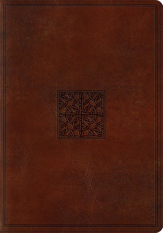 ESV Study Bible Celtic Ornament Walnut Brown