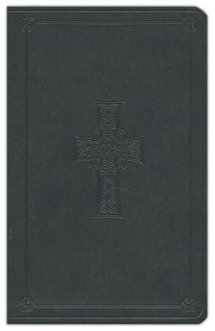 ESV Celtic Cross Thinline Design Bible-Dark Olive ---- Only 1 Left