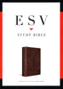 ESV Study Bible-Olive, Celtic Cross Design TruTone Indexed