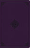 ESV Value Thinline Bible-Lavender Ornament Design TruTone