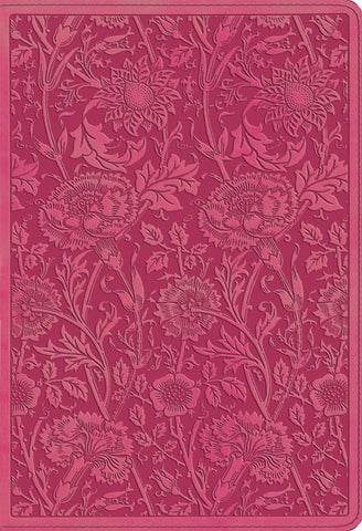 ESV Student Study Bible-Berry Floral Design TruTone
