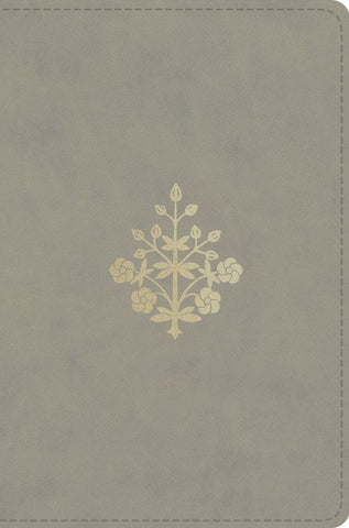 ESV Thinline Bible-Stone, Branch Design TruTone