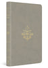 ESV Thinline Bible-Stone, Branch Design TruTone