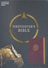 CSB Firefighter's Compact Bible, Burgundy LeatherTouch