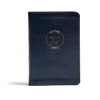 CSB Military Compact Bible, Navy Blue LeatherTouch for Sailors