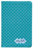 KJV Kids Large Print Bible-Aqua Wave Pattern LeatherTouch