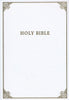 CSB Large Print Family Bible White LeatherTouch