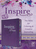 NLT Inspire Praise Journaling Bible-Purple Hardcover Limited Quantities Available