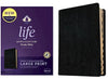 NKJV Life Application Study Bible/Large Print (Third Edition)-Black Bonded Leather Indexed