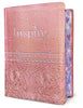 Inspire Bible For Girls-Pink LeatherLike NLT