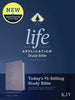KJV Life Application Study Bible (Third Edition)-RL-Peony Lavender LeatherLike