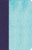 NKJV Daily Devotional Bible for Women, Purple/Blue LeatherTouch Imitation Leather