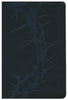 KJV Large Print Personal Size Reference Bible-Charcoal Crown of Thorns LeatherTouch