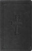 ESV Thinline Celtic Cross Bible-Charcoal