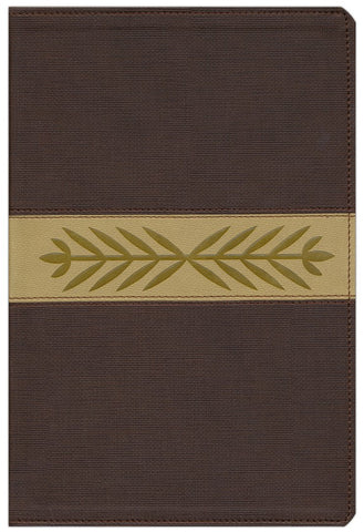 The Message (Numbered Edition)-Harvest Wheat LeatherLook