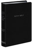 KJV Large Print Wide Margin Bonded Leather Bible-Black