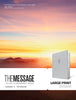 The Message/Large Print Bible -Lavender on Linen