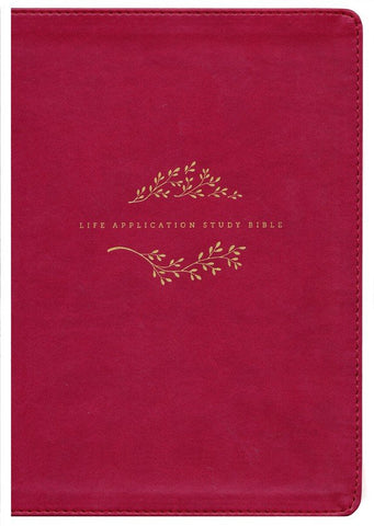 NIV Life Application Study Bible (Third Edition)-Berry LeatherLike Indexed-LIMITED QUANTITIES AVAILABLE