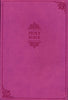 NIV Value Thinline Bible Large Print Pink, Imitation Leather with Holy Bible