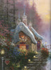 NKJV Thomas Kinkade "Lighting the Way Home" Large Print Family Bible