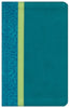 NLT Personal Size Large Print Bible-Teal Avocado/Jade TuTone Indexed