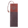 Bookmark-Blessed Man-LuxLeather-Tan/Brown