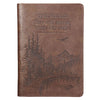 Journal-Classic LuxLeather-They Will Soar On Wings Like Eagles-Brown