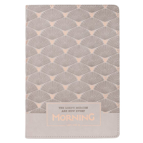 Journal-The Lord's Mercies are New Every Morning-Faux Leather