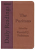 Daily Readings: The Puritans (burgundy book-on left of image)