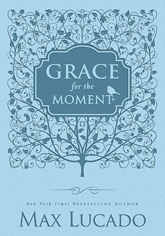 Grace For The Moment (Womens Edition)-Blue Leathersoft